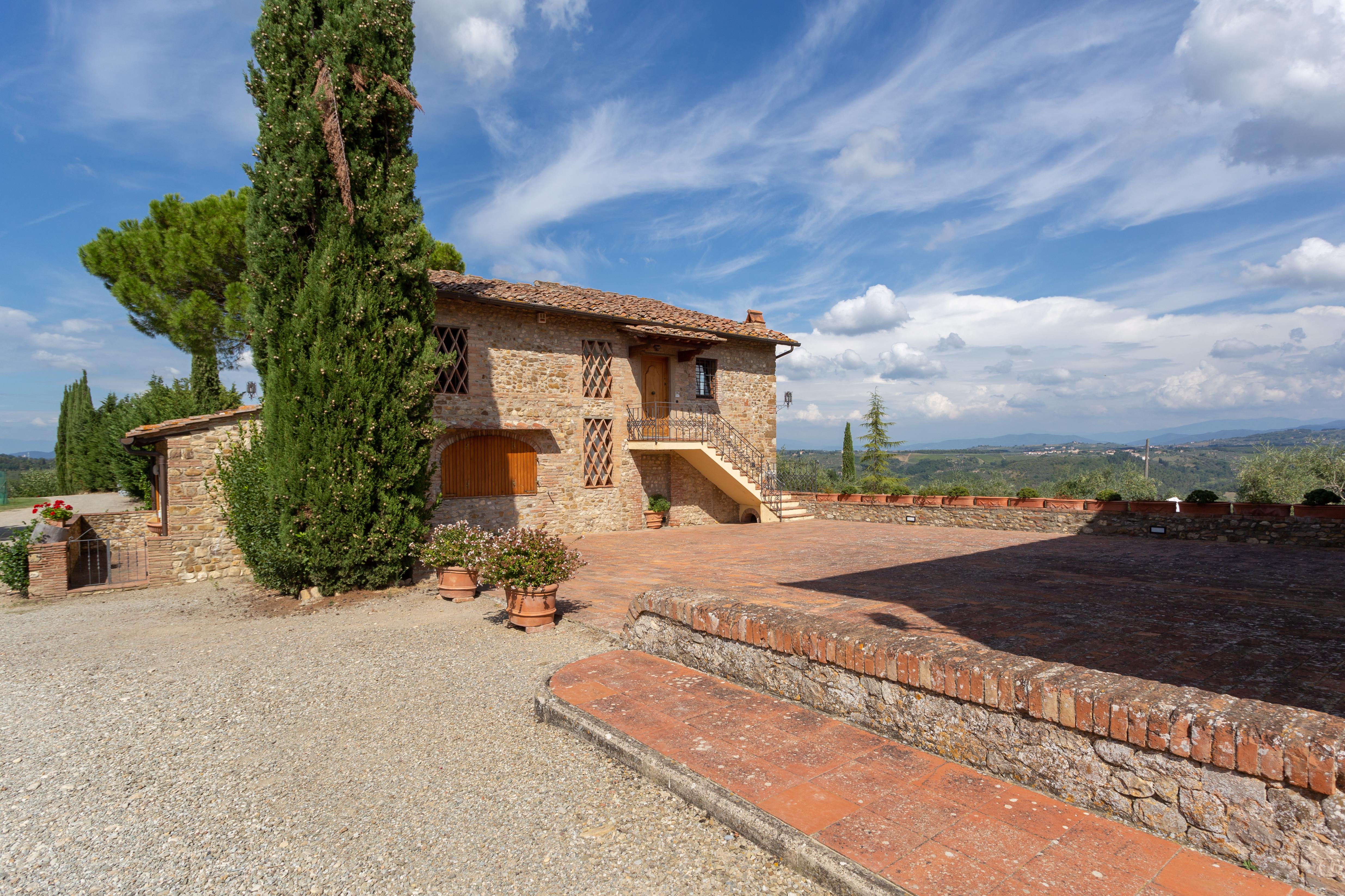 Penzion Fattoria Querceto Tavarnelle Val di Pesa Exteriér fotografie